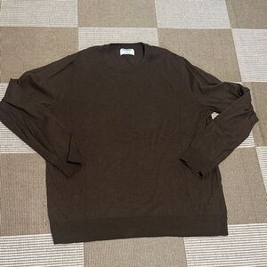 Old Navy Men's Dark Brown Crewneck Sweater